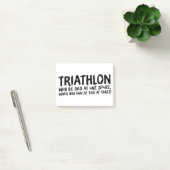 友人素晴らしや家族のためのトライアスロンの贈り物 ポストイット (オフィス)