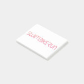 友人素晴らしや家族のためのトライアスロンの贈り物 ポストイット (アングル)