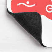 友人素晴らしや家族のためのトライアスロンの贈り物 マウスパッド (コーナー)