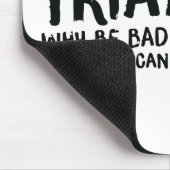 友人素晴らしや家族のためのトライアスロンの贈り物 マウスパッド (コーナー)