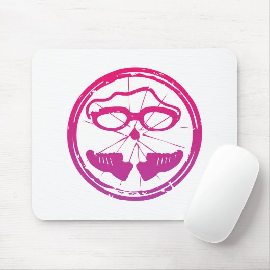 友人素晴らしや家族のためのトライアスロンの贈り物 マウスパッド (マウス)