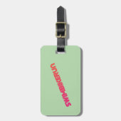 友人素晴らしや家族のためのトライアスロンの贈り物 ラゲッジタグ (正面縦)