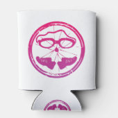 友人素晴らしや家族のためのトライアスロンの贈り物 缶クーラー (裏面)