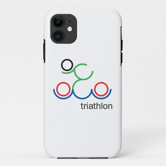 友人素晴らしや家族のためのトライアスロンの贈り物 Case-Mate iPhoneケース (裏面)
