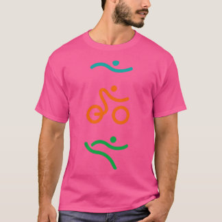 友人素晴らしや家族mのためのトライアスロンの贈り物 tシャツ
