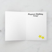 友人誕生日 カード (内部)