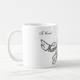 友人2があることをありがとう コーヒーマグカップ