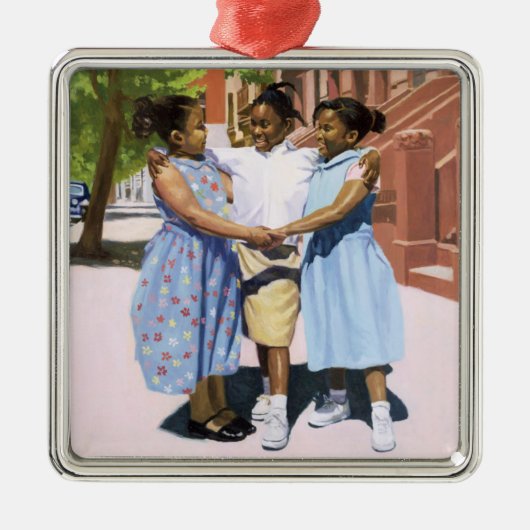 友人2001年 メタルオーナメント (正面)