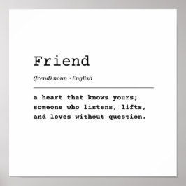 友人 – あなたのハートを知っている ポスター