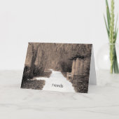 友人 カード (正面)