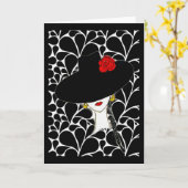 友人 カード (黄色い花)