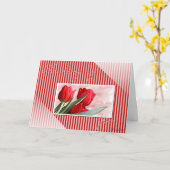 友人 カード (黄色い花)