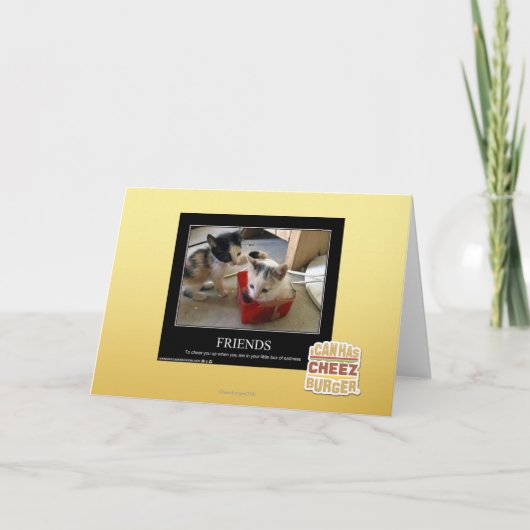 友人 カード (正面)