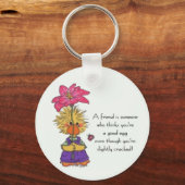 友人 キーホルダー (正面)