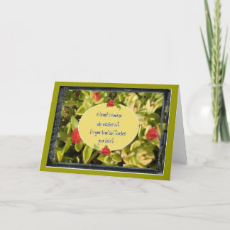 友人 サンキューカード