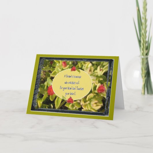 友人 サンキューカード (正面)