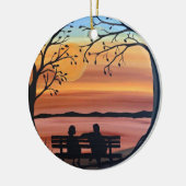 友人 セラミックオーナメント (左)