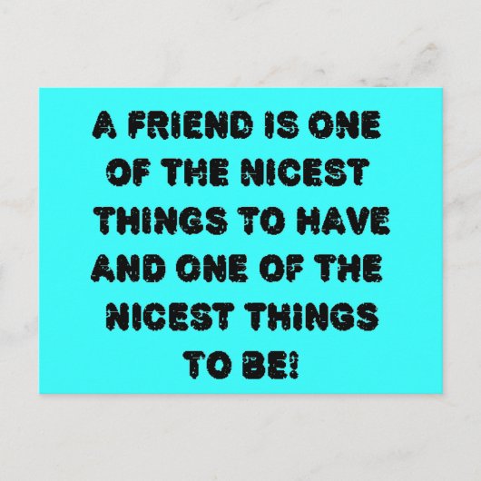友人 ポストカード (正面)