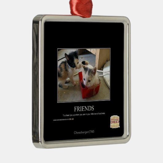 友人 メタルオーナメント (右)