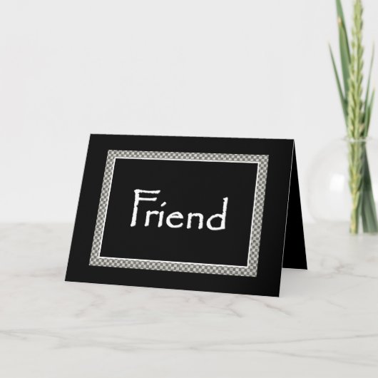 友人・介添え人向けユーモア満載の結婚式招待状 招待状 (正面)