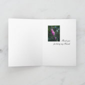 友人: 心、精神および精神 カード (内部)