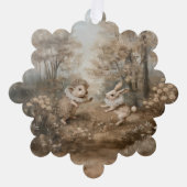 友人 – 紙カード装飾文房具 オーナメントカード (正面)