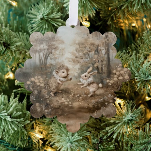 友人 – 紙カード装飾文房具 オーナメントカード (インサイチュ (木))