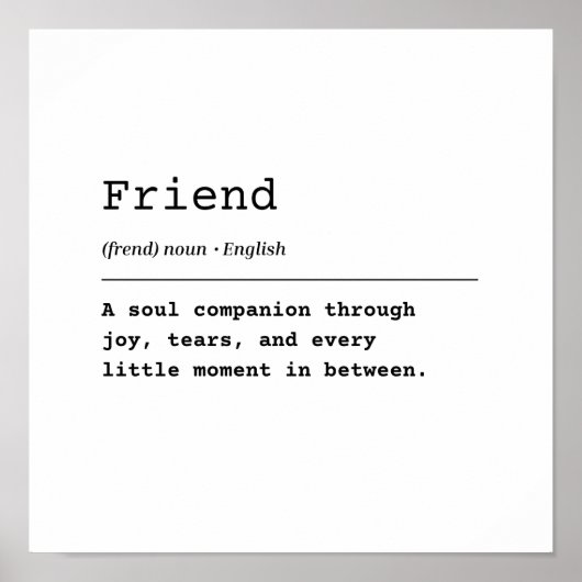 友人 – 魂の仲間 ポスター (正面)