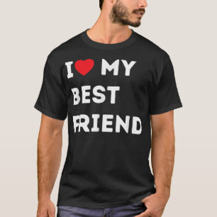 友人BFFを愛す最高のるお願い Tシャツ