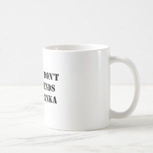 友人DON'TLET FRIENDSDRINK SANKA コーヒーマグカップ
