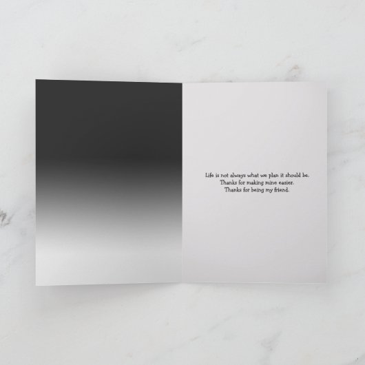 友人Ladybugsをありがとう カード (内部)