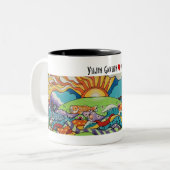 友仁学園2020年マグカップ ツートーンマグカップ (正面左)