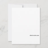 友保人と一緒に自転車と静かな 招待状 (裏面)