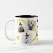 友前向きだち最高ののメッセージ6 ツートーンマグカップ (左)