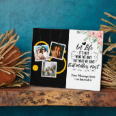 友前向きだち最高のの3枚の写真 フォトプラーク (側面)