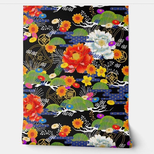 友善日本のスタイル 壁紙 (ほどく)