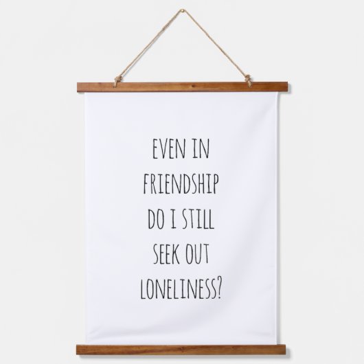 友好の木材の上に壁のタペストリーでも 吊り下げ型タペストリー (正面)