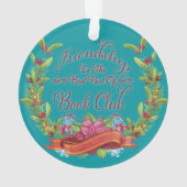 友好は本部最高のの休日の一部だ オーナメント (裏面)