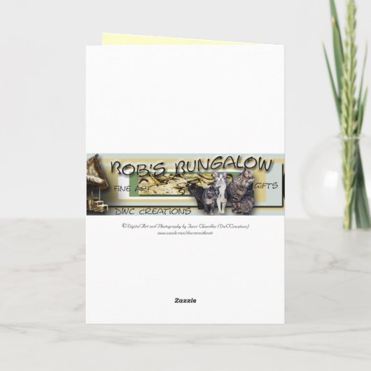 友好バラ カード (裏面)