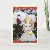 友好バラ カード (正面)