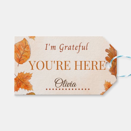 友好パーティーギフトラベル ギフトタグ (正面(横))