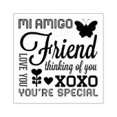 友好ラバーアートスタンプ ラバースタンプ (インプリント)