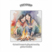 友好前向き確認カード シール (正面)