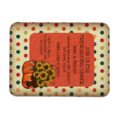 友好招待状 マグネット (横)