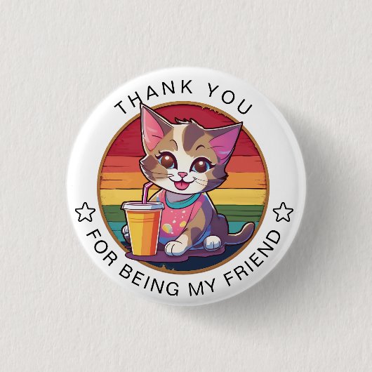 友好日 缶バッジ (正面)