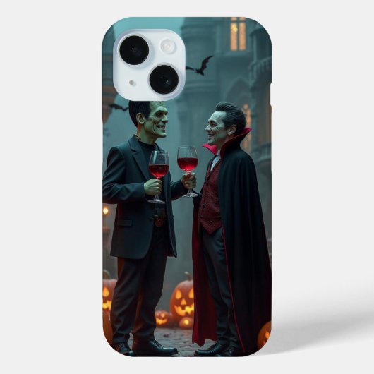 友好的な会話、ハロウィン、著者ナターシャ Case-Mate iPhoneケース (裏面)