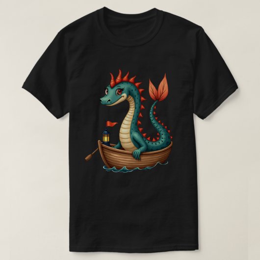 友好的な蛇 Tシャツ (デザイン正面)