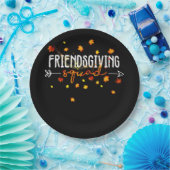 友好親友感謝の気持ちを持つ仲間 ペーパープレート (パーティー)