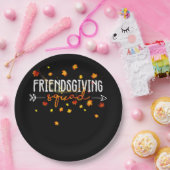 友好親友感謝の気持ちを持つ仲間 ペーパープレート (パーティー)