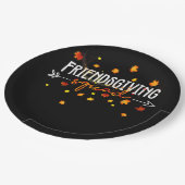 友好親友感謝の気持ちを持つ仲間 ペーパープレート (アングル)